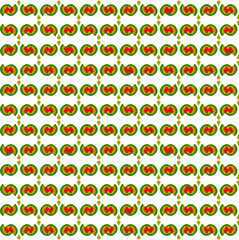 Seamless background with repeating patterns .