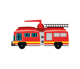 firetruck emergency transport