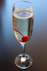 glass of wine