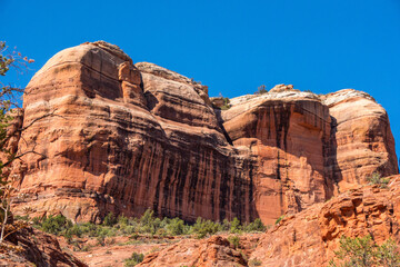Fototapeta premium Vibrant red rock in Sedona