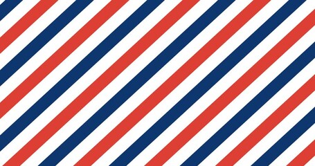 barbershop background red white blue stripes moving animated. barber shop pole logo colors backdrop video animation 4k - Powered by Adobe