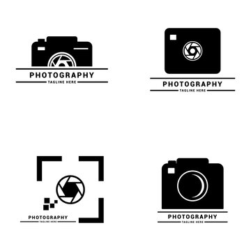 Photography logo icon vector template.