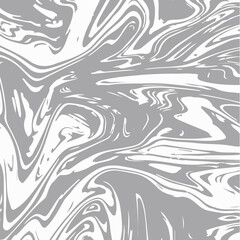 Gray Marble Texture Vector Square Liquid Ink Background. Fluid Paint Suminagashi Modern Pattern for Wedding Invitation, Flyers, Corporate Identity. Hipster Stone Marble Texture, Faded Paint Splatter.