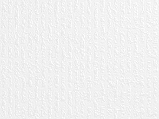 Abstract clean white texture wall 3d rendering, rough and rustic surface as new cement, concrete, plaster or plastic background for text space creative design artwork.