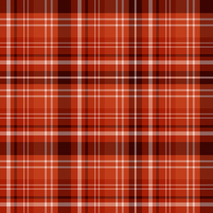 Seamless pattern in festive orange colors for plaid, fabric, textile, clothes, tablecloth and other things. Vector image.