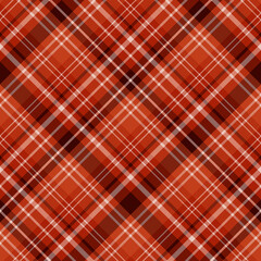 Seamless pattern in festive orange colors for plaid, fabric, textile, clothes, tablecloth and other things. Vector image. 2