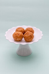 brigadeiro de pacoca, a very popular sweet made from peanuts and common in Brazilian June parties.