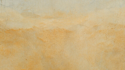 Orange mud-stained warehouse wall background
