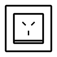 Israel Electrical Socket Icon