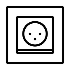 South Africa Electrical Socket Icon