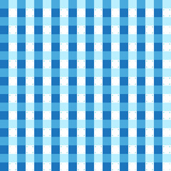 Simply blue checkered seamless pattern, Abstract vector backgrounds, Seamless pattern background.
