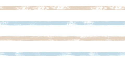 Stripes pattern, summer blue striped seamless vector background, navy brush strokes. pastel grunge stripes, watercolor paintbrush line
