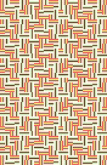 Abstract line pattern with ice cream tone