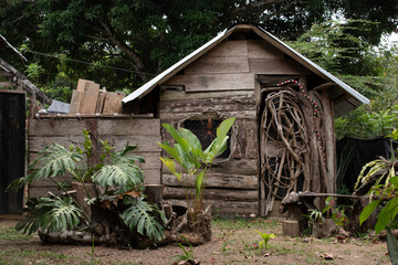 Casa en medio de la naturaleza