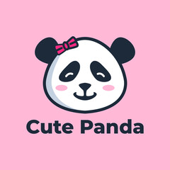 Cute Panda Logo
