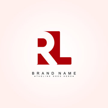 Initial Letter RL Logo - Simple Business Style Logo