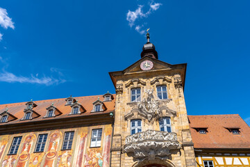 Obraz premium Bamberg Brückenrathaus, Deutschland |&nbsp;Old Town Hall