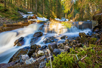 Wasserfall - Sonthofen - Kur - rein - sauber - Quelle - Schmelzwasser