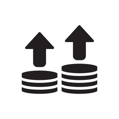 Business Growth Icon - Profit Increase Icon