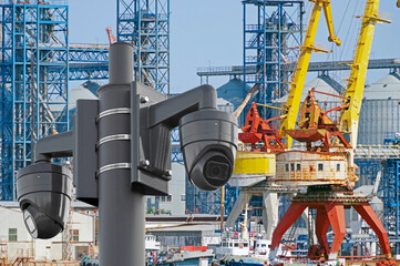 Grain terminal - transshipment complex