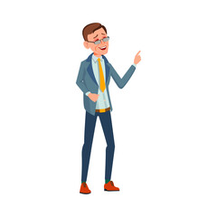 Fototapeta premium businessman laughing from funny joke in office cartoon vector. businessman laughing from funny joke in office character. isolated flat cartoon illustration
