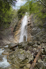 Am Hochfelln im Chiemgau: Wasserfall