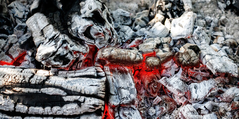 burnt bonfire texture background