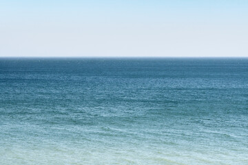 Fototapeta premium sea view from the shore on a summer day