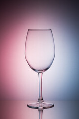 empty wine glass