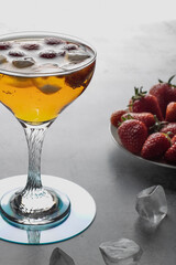 strawberry ice lemonade