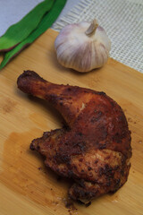 Hot and spicy baked chicken legs