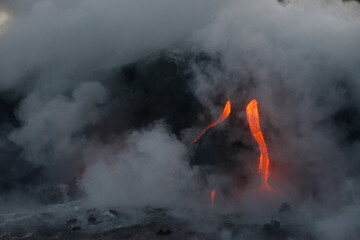 lava in hawaii