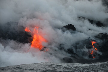 lava in hawaii