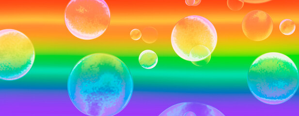 Rainbow Colorful Background stock photo