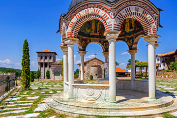 Fototapeta na wymiar Gigintsi Monastery (Montenegrin monastery) 