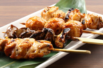 焼き鶏の盛り合わせ