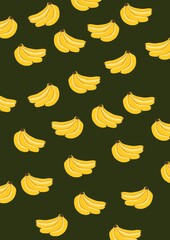 seamless pattern with bananas