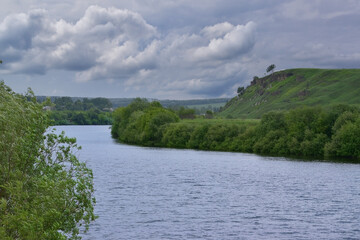 Under the mountain, near the village of Chuviryata, the river Sylva flows