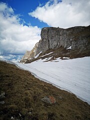 Cliffs in the mountains