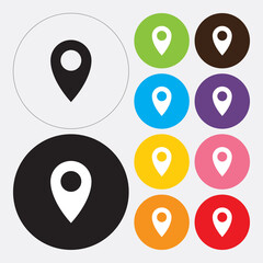 Map pointer icon