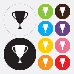 Trophy cup icon