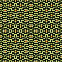 Seamless background with repeating patterns .
