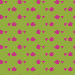 Abstract pattern with cups