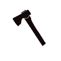 Siekiera - ilustracja wektorowa, ikona