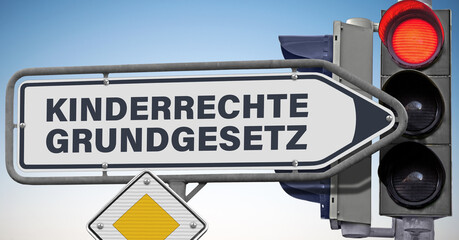 Kinderrechte, Grundgesetz, Signal auf Rot