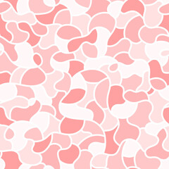 Vector seamless abstract pattern in mosaic style. Simple design for wrapping paper, stationery, wallpaper, textile.