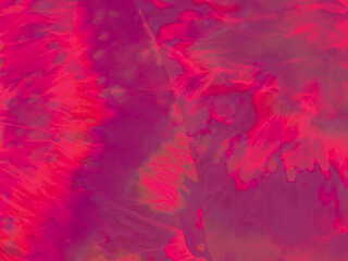 Dirty Art Paint. Space Tie Dye. Rose Asian Ink