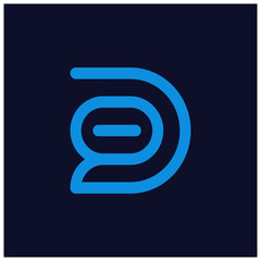 set bundle letter D logo design