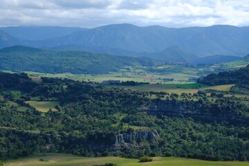La vallée de Bugarach. Aude - Occitanie