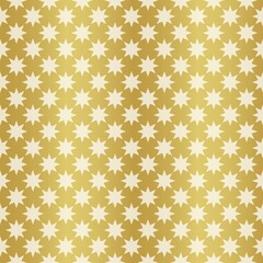 Gold paper for printing.  Seamless pattern. Gold background with decor. Imitation metal foil.